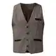 Mittelalter Weste Herren - Retro Herren Weste Gothic Lederweste Steampunk Umhang Mantel ärmellos Einfarbig Kleid Strickjacke Lange Weste Mittelalter Kleidung