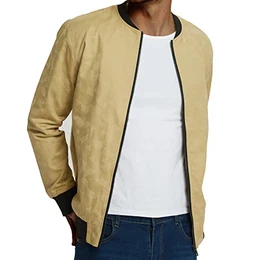 Bomberjacke Herren Leicht üBergangsjacke Jacke Fashion Freizeit Windbreaker Windjacke Herbstjacke Ohne Kapuze füR Outdoor FrüHling Jacken Blouson mit Unregelmäßiges Geometrisches Muster