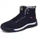 Mishansha Winterstiefel Herren rutschfeste Wärme Gefüttert Winterschuhe Mann Bequeme Wasserabweisend Kurzschaft Klassische Stiefel, Dunkel Blau 42 EU