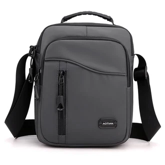 SPAHER Umhängetasche Herren Tasche für iPad Kuriertasche