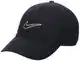 NIKE FB5369-010 U NK Club Cap U CB SWSH L Hat Unisex Adult Schwarz Schwarz Größe M/L