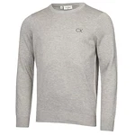 Calvin Klein Golf Herren Rundhals-Tour Sweater Silber