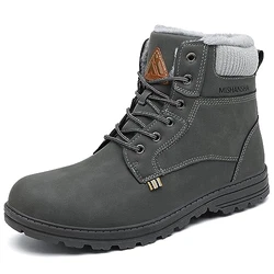 Mishansha Winterschuhe Trekking Wanderschuhe Schwarz/Grau/Dunkelgrau/Dunkelgrün/Hellgrau