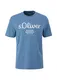 s.Oliver Herren 2139909 T-Shirt, blau 54D1, M