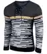 Baxboy Herren Strick-Pullover Rundhals   Männer Winter-Pullover  stylischer Herren Strick-Pulli   Warmer Männer Pulli   Herren Basic Longsleeve Sweatshirt Sweater BB-52156, Farbe:Schwarz, Größe:M