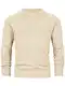 Indicode Herren INMassum Feinstrickpullover mit Rundhals-Ausschnitt   Strickpullover aus Baumwolle Irish Cream M