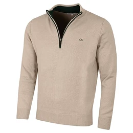 Golf Herren Baumwollpullover - Latté - XL