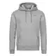 Basisstoff Kapuzenfreund Herren Pullover Grau Gr. M
