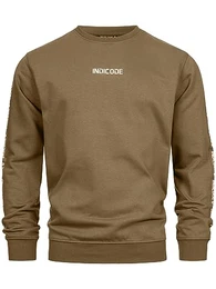Herren INKorbin Sweatshirt mit Rundhals-Ausschnitt Herren Sweater aus Baumwoll-Mix Capers S