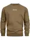 Indicode Herren INKorbin Sweatshirt mit Rundhals-Ausschnitt   Herren Sweater aus Baumwoll-Mix Capers S