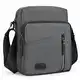 Lanvixo Umhängetasche Schultertasche Herren Herrentasche Messenger Bag mit Multi Tasche Wasserdichte Handytasche Shulder Bag für Tägliches Leben, Business Arbeit, Reise, Grau