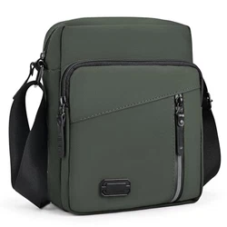 Lanvixo Umhängetasche Schultertasche Herren Herrentasche Messenger Bag (mit Multi Tasche) Grün
