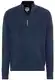 camel active Herren Feinstrick Troyer aus Baumwollmix Dunkelblau Menswear-M