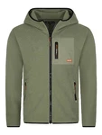 riverso Herren Kapuzenjacke RIVHenning Regular Fit Hoodie Jacke Reißverschluss Fleecejacke Ivy Olive