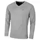Calvin Klein Herren V-Ausschnitt Soft Cotton Pullover - Grau Marl - M
