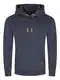 DENIMFY Hoodie Herren Regular Fit DFIvo Kapuzenpullover Pullover Navy M, Größe:M, Farbe:Navy