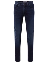 Herren Jeans Antibes Futureflex Männer Hose Slim Fit Used Washed Blue/Black Used Buffies 6804 38W - 32L