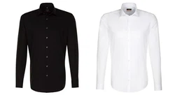 Seidensticker Herren Business Hemd Regular Fit Langarm 