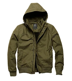 Vintage Industries Winterjacke Hudson Jacket Dark Olive-3XL