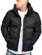 behype. Herren warme Winterjacke Puffer-Jacke Steppjacke Jacket J13-Black-L