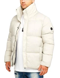 . Herren warme Winterjacke Puffer-Jacke Steppjacke Jacket J13-Stone-M
