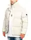 behype. Herren warme Winterjacke Puffer-Jacke Steppjacke Jacket J13-Stone-M