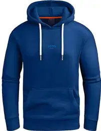 Hoodie Herren Hoodie Sweatshirt GEC707 Blau L