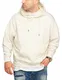 behype. Herren Oversize Hoodie Kapuzenpullover Sweatshirt H10 Ecru_M
