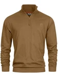 Indicode Herren INBrandt Sweatshirt mit Stehkragen 