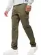 Indicode Herren INWalmie Cargohose aus 98% Baumwolle mit 6 Taschen   Freizeithose für Männer Army 32/32