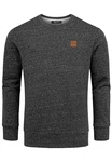 Amaci&Sons Herren Basic College Sweatjacke Pullover Hoodie Sweatshirt (4070) Schwarz (4070)
