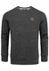 Amaci&Sons Herren Basic College Sweatjacke Pullover Hoodie Sweatshirt 4070 Schwarz M