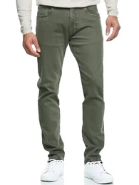 Herren INSamario Jeanshose aus 99% Baumwolle mit 5 Taschen Denim Herrenjeans Army 32/32