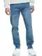 Indicode Herren INSantino Jeanshose aus 99% Baumwolle   Denim Stretch Jeans Männer Medium Dark Cloud 32/32