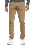 Indicode Herren INSamario Jeanshose mit 5 Taschen Otter