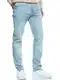 Indicode Herren INSantino Jeanshose aus 99% Baumwolle   Denim Stretch Jeans Männer Light Cloud 32/32