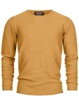 Indicode Herren Loakim Klassischer Strickpullover mit Rundhalsausschnitt 