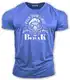bebak Herren-T-Shirt, Wikinger-Krieger, Fitness-Kleidung für Herren, Arnold Bodybuilding-T-Shirt, ideal für MMA, Strongman, Crossfit, Marineblau: Soldat, M