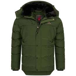24 Adamelo Herren Winter Jacke Grün Gr. M