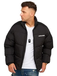 Herren JCOINFINITY Winterjacke Steppjacke Streetwear Black/Style 2 XL
