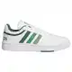 adidas Herren Hoops 3.0 Low Classic Vintage Shoes Sneakers, Cloud White Collegiate Green Green, 43 1/3 EU