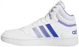 Herren Hoops 3.0 Mid Classic Vintage Shoes Schuhe, Cloud White/Blue Spark/semi Cobalt Blue, 43 1/3 EU