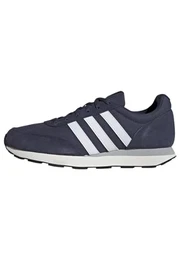 Herren Run 60s 3.0 Leather Shoes Schuhe, Shadow Navy/Cloud White/Core Black, 41 1/3 EU