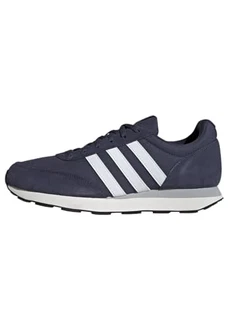 adidas Run 60s 3.0 Leather Shoes Schatten Marine/Wolken Weiß/Kern Schwarz