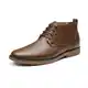 Bruno Marc Herren Chukka Boots Stiefelette Kleiden Wasserdicht Lederstiefel Schnürstiefel,Size 41,Braun,Chukka-1