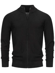 Indicode INWestmoon Strickjacke Black