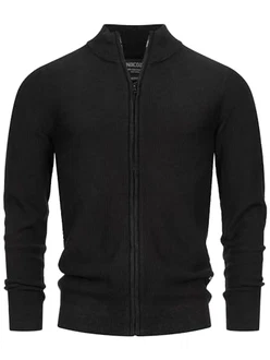 Indicode INWestmoon Strickjacke Black