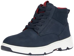 Herren Low Boot Stiefel Hybrid Chukka aus Leder, Blau (Desert Sky), 43