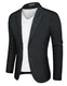 PJ PAUL JONES Herren Sakko Sportlich Modern Regular Fit Freizeit Blazer für Business Hochzeit (Dunkelgrau, M)
