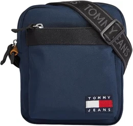 Herren Umhängetasche Reporter Klein mit Reißverschluss, Blau (Dark Night Navy), Einheitsgröße